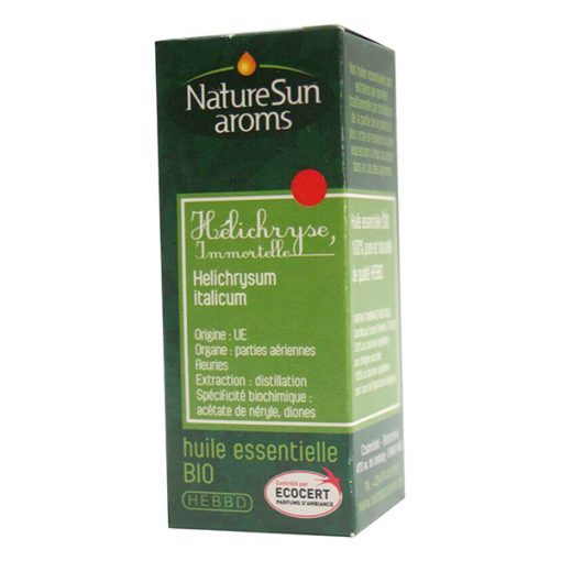 Helichryse / Immortelle - huile essentielle bio -5 ml - NatureSunArom 1