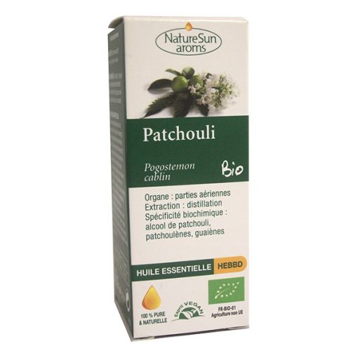 Patchouli - huile essentielle bio - 10 ml - NatureSunArom 1