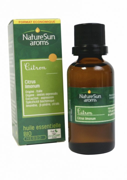 CITRON - Citrus limonum - 30 ml - NatureSunAroms 1