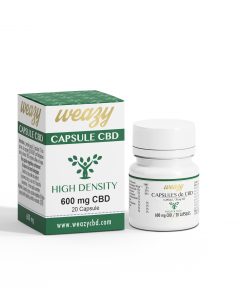 Capsules de CBD 30 mg (20 ou 60 capsules) WEAZY 2