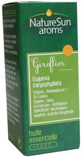 Giroflier - huile essentielle bio clou de girofle - 10 ml - NatureSunArom 1