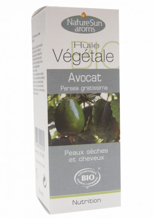 Avocat Bio - Persea gratissima - 50 ml - Huile végétale - NatureSunAroms 1