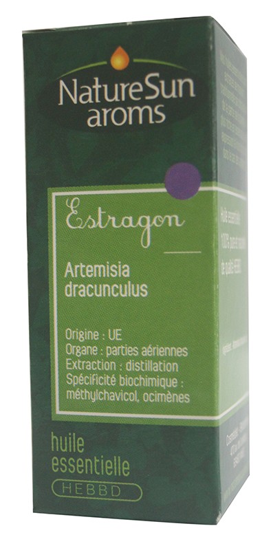 DLUO 2019 - Estragon - huile essentielle bio - 5 ml - NatureSunAroms 1