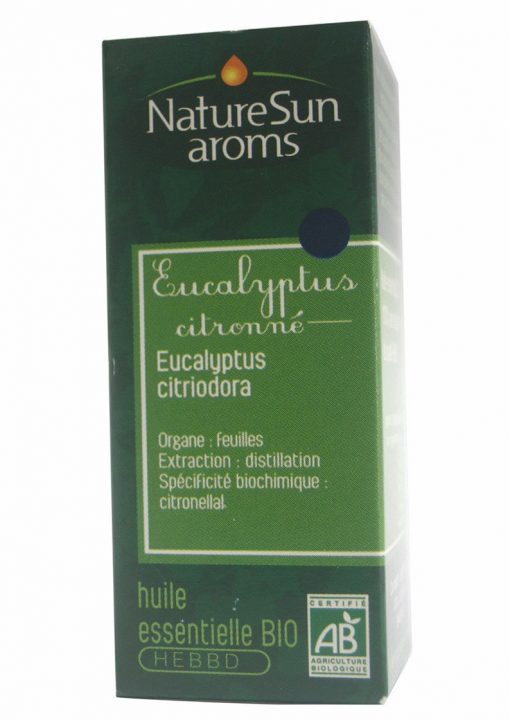 EUCALYPTUS CITRONNE - Eucalyptus citriodora - 30 ml - NatureSunAroms 1