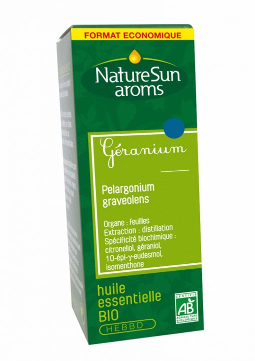 GERANIUM, Pelargonium graveolens - 30 ml - NatureSunAroms 1