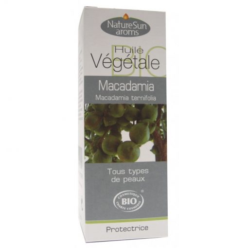 Macadamia Bio - 50 ml - Huile végétale - NatureSunAroms 1