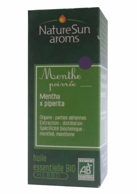 MENTHE POIVREE - Mentha x piperita - 10 ml - NatureSunAroms 1