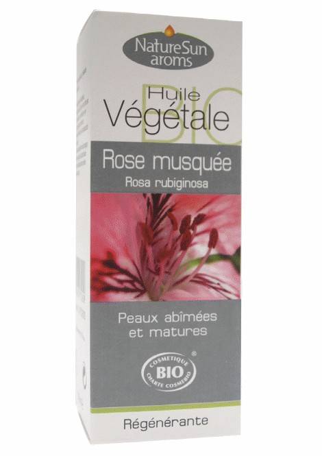 Rose musquée Bio - 50 ml - Huile végétale - NatureSunAroms 1