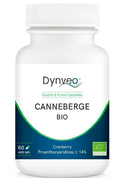 CANNEBERGE BIO (Cranberry) - 10% PACs - 400mg 60 gélules 1