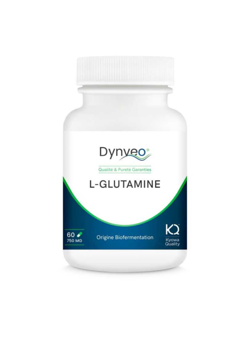 L-GLUTAMINE naturelle végétale - 750 mg / 60 gélules