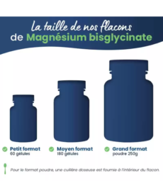 MAGNESIUM bisglycinate chélaté TRAACSé - 800mg / 60 gélules - Dynveo 3