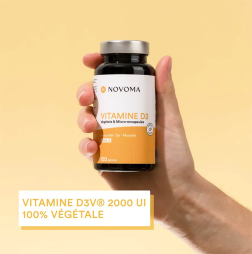 Vitamine D3 - 120 gélules - Novoma 1